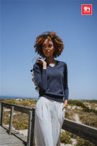pulover “V-neck” femei, MILAN WOMEN
