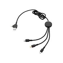 Cablu de incarcare 6 in 1 Light up logo
