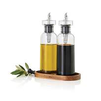 Set dispenser ulei si otet AdHoc Menage AromaPour 300ml