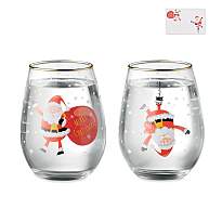 Set de 2 pahare de Craciun