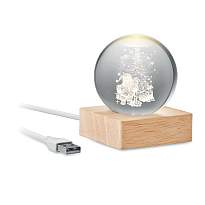 Glob Craciun LED
