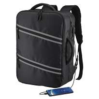 Travel backpack in nylon 420d
