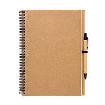 Bloc notes reciclabil si pix