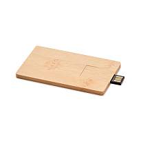 USB 16GB in carcasa de bambus