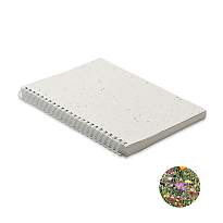 Notebook A5 cu coperta din hart