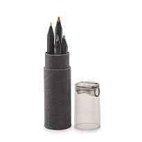 6 creioane de colorat negre