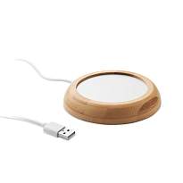 Incalzitor cana USB, bambus