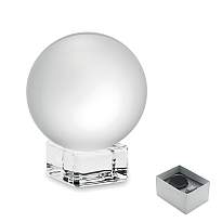 Trofeu rotund din sticla