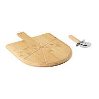 Tava si cutit pt pizza bambus