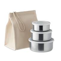 Set cutii din otel inoxidabil