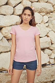 Tricou Lady Fit Valueweight V Neck T 
