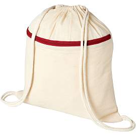 Oregon zippered drawstring backpack