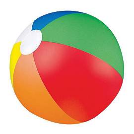 beach ball multicolour 