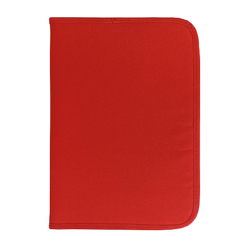 600d polyester brief folder with zip closure, 6 inside compartments 1