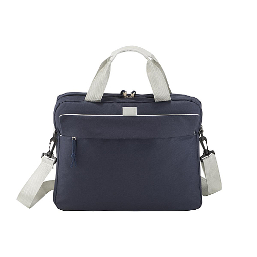 600d polyester laptop bag with adjustable shoulder strap and a band to attach it to a suit 2