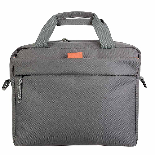 600d polyester laptop bag with adjustable shoulder strap and a band to attach it to a suit 2