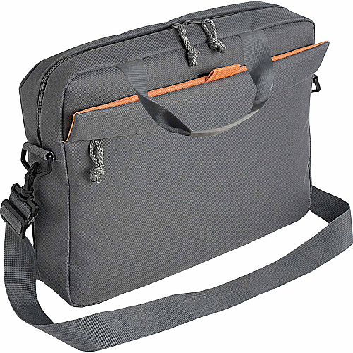 600d polyester laptop bag with adjustable shoulder strap and a band to attach it to a suit 1