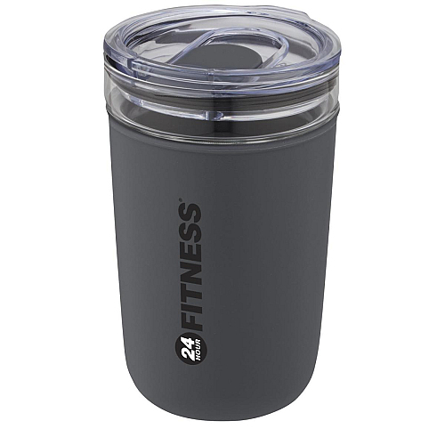 Bello 420 ml glass tumbler with recycled plastic outer wall 2