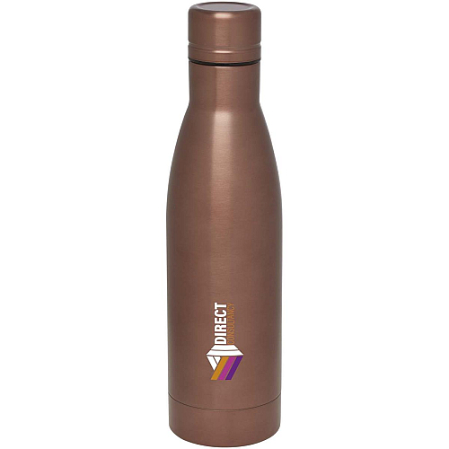 Vasa 500 ml Sticla Termoizolanta din Otel Inoxidabil Recycled RCS cu Cupru 2