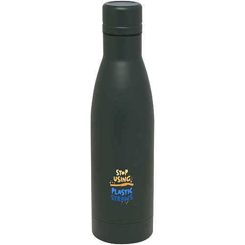 Vasa 500 ml sticla termoizolanta cu vid din otel inoxidabil reciclat RCS certificata, cu cupru 2