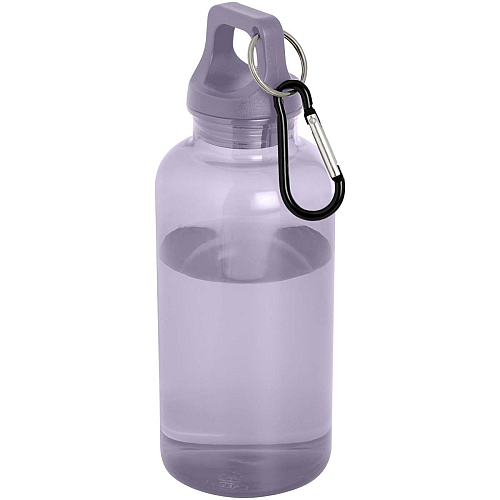 Oregon 400 ml RCS certified recycled plastic water bottle with carabiner 1