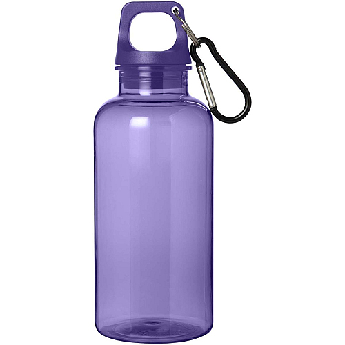Oregon 400 ml RCS certified recycled plastic water bottle with carabiner 3