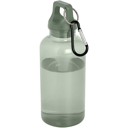 Oregon 400 ml RCS certified recycled plastic water bottle with carabiner 1