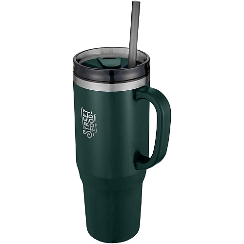 Melbourne 1200 ml tumbler izolat certificat RCS cu pai 3