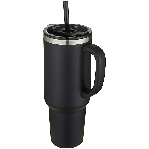 Tumbler Sydney 1200 ml cu perete dublu, certificat RCS cu paie și izolație de cupru 1