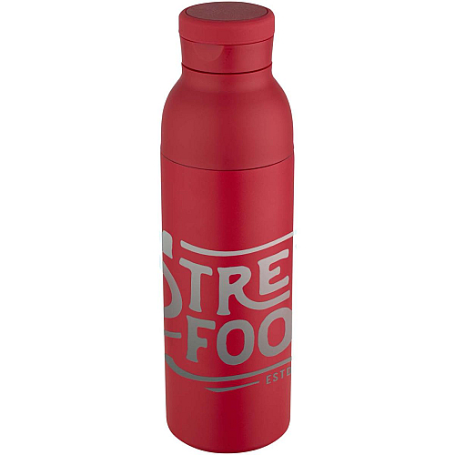 Illuminate 650 ml RCS recycled stainlesss steel double wall insulated water bottle 2