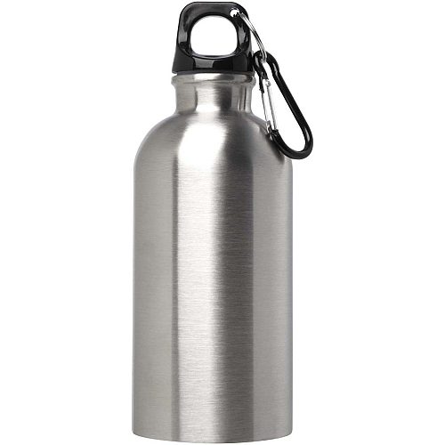 Oregon 400 ml RCS certified single wall stainless steel water bottle with carabiner 3