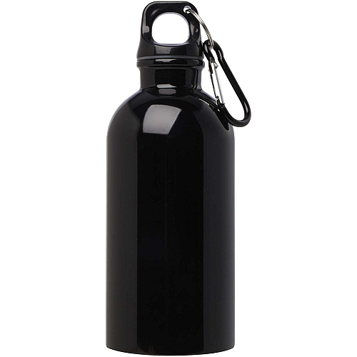 Oregon 400 ml RCS certified single wall stainless steel water bottle with carabiner 3