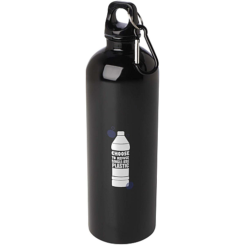 Sticla de apa Oregon 750 ml din inox cu carabiniera 2