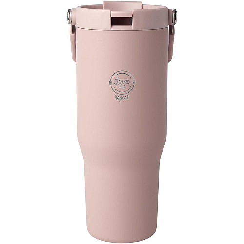 Bronx 900 ml RCS recycled stainless steel copper vacuum insulated tumbler with dual function lid 2