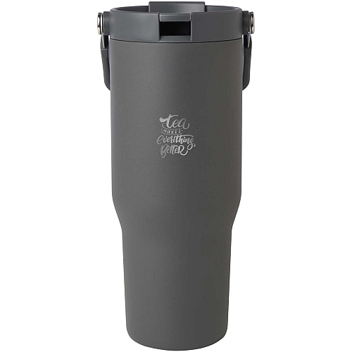 Bronx 900 ml RCS recycled stainless steel copper vacuum insulated tumbler with dual function lid 2