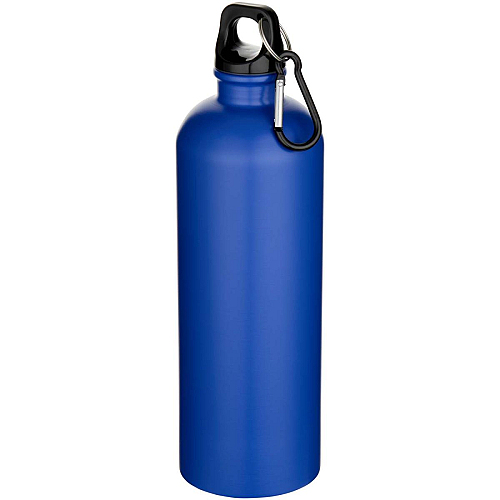 Oregon 750 ml matte RCS recycled single wall stainless steel water bottle with carabiner 1