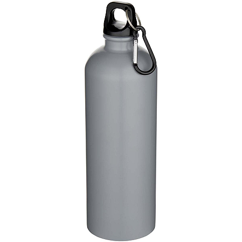 Oregon 750 ml matte RCS recycled single wall stainless steel water bottle with carabiner 1