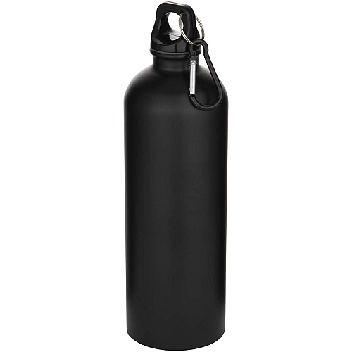 Oregon 750 ml matte RCS recycled single wall stainless steel water bottle with carabiner 1
