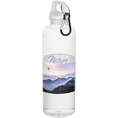 Oregon 750 ml RCS recycled plastic water bottle with carabiner 2