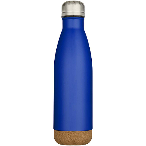 Cove 500 ml double wall vacuum insulated stainless steel water bottle with cork details 3