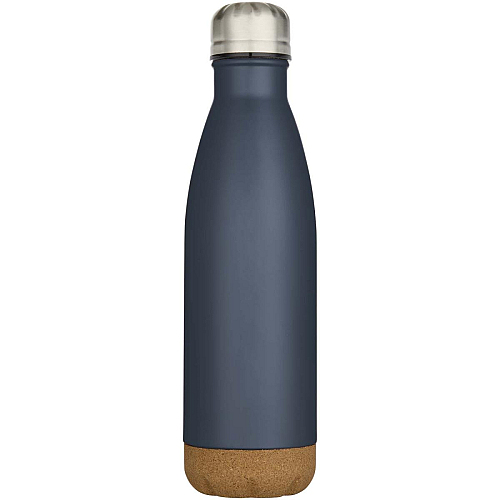 Cove 500 ml double wall vacuum insulated stainless steel water bottle with cork details 3
