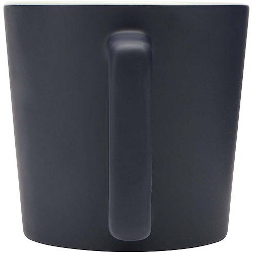 Cali 370 ml ceramic mug with matt finish 4