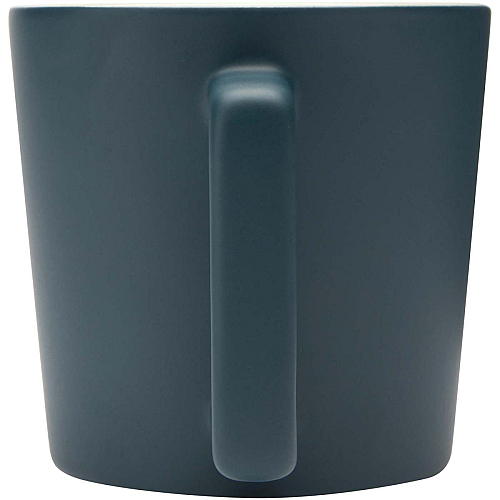 Cali 370 ml ceramic mug with matt finish 4