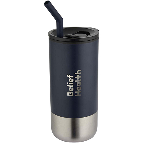 Grayson 480 ml RCS recycled insulated tumbler with straw 2