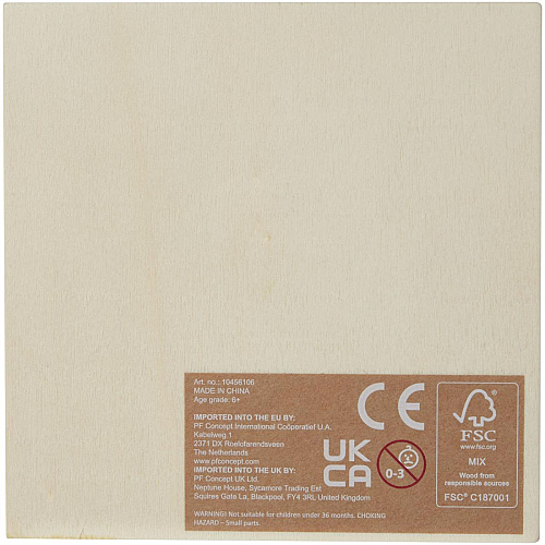 Bark wooden puzzle 4