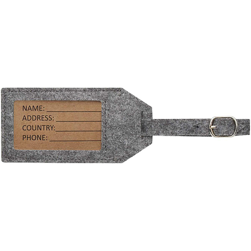 Tie luggage tag 3