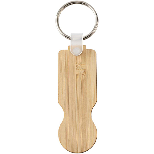 Ronan bamboo trolley keychain 4