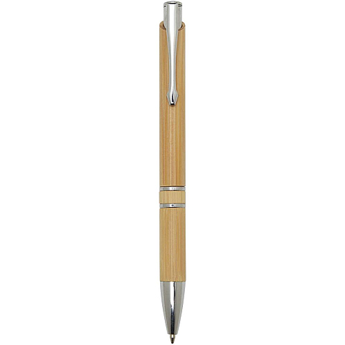 Wicker bamboo ballpoint pen (black ink) 1