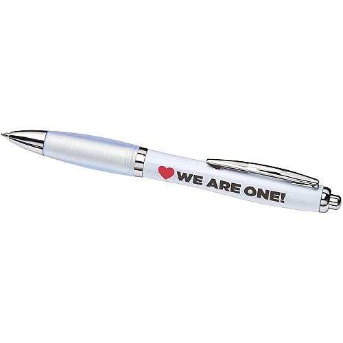 Nash ballpoint pen with coloured barrel and grip (black ink) 2