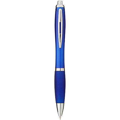 Nash ballpoint pen with coloured barrel and grip (black ink) 3